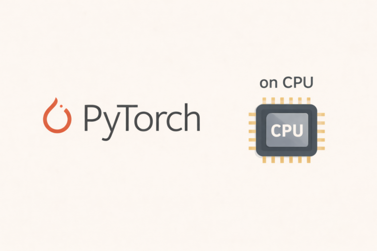 راهنمای کامل نصب و راه‌اندازی PyTorch روی CPU - وبلاگ پارمین کلود